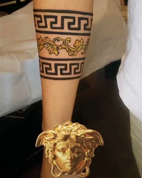 versace armband tattoo|Top 10 versace band tattoo ideas and inspiration .